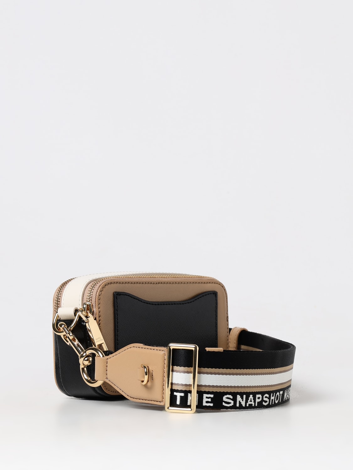 MARC JACOBS BORSA A TRACOLLA: Borsa The Snapshot Marc Jacobs, Cammello - Img 2