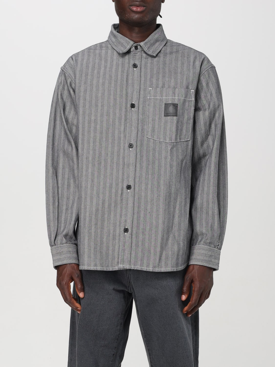 CARHARTT WIP SHIRT: Shirt men Carhartt Wip, Grey - Img 1