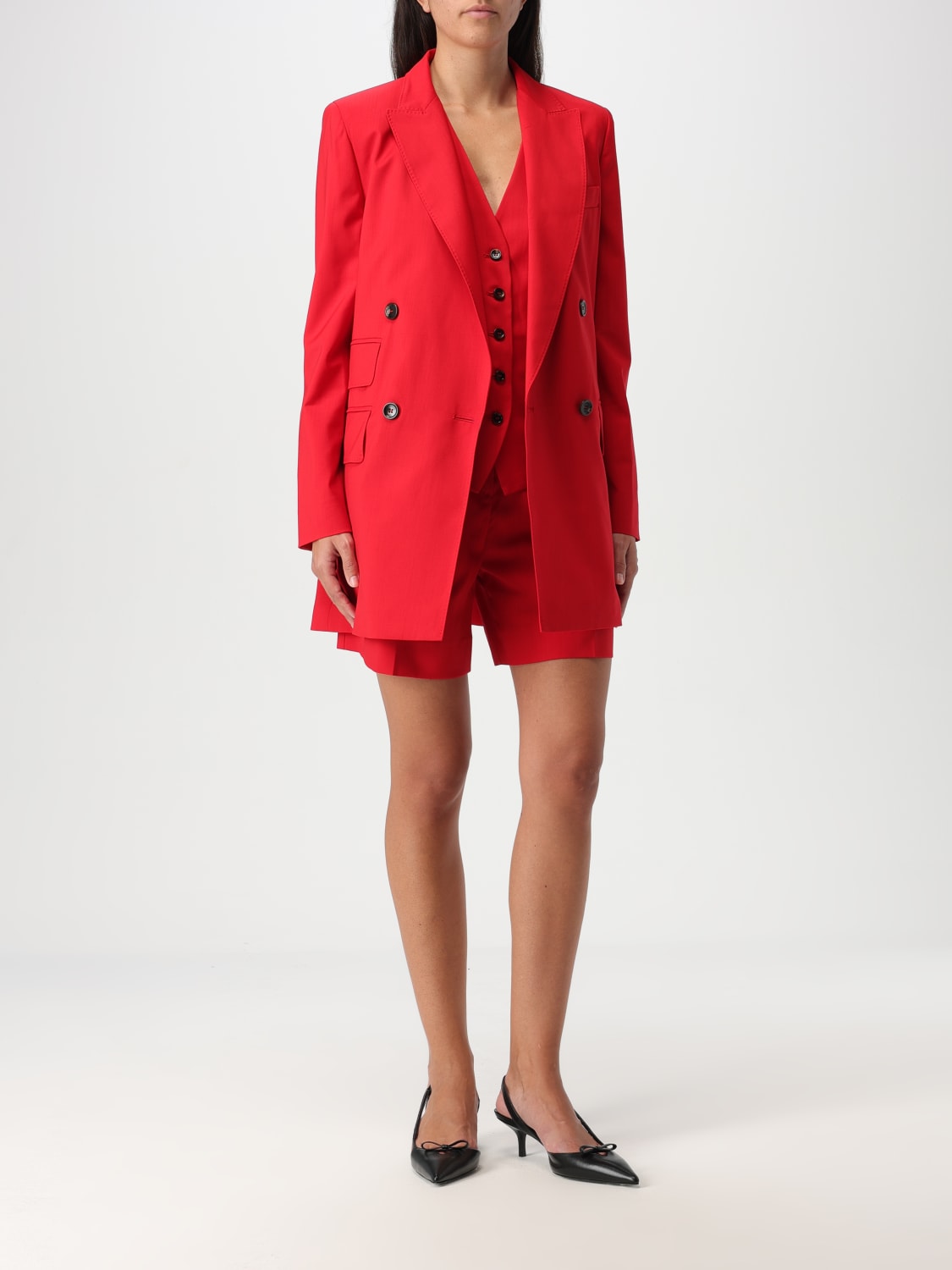 MAX MARA BLAZER: Jacket woman Max Mara, Red - Img 2