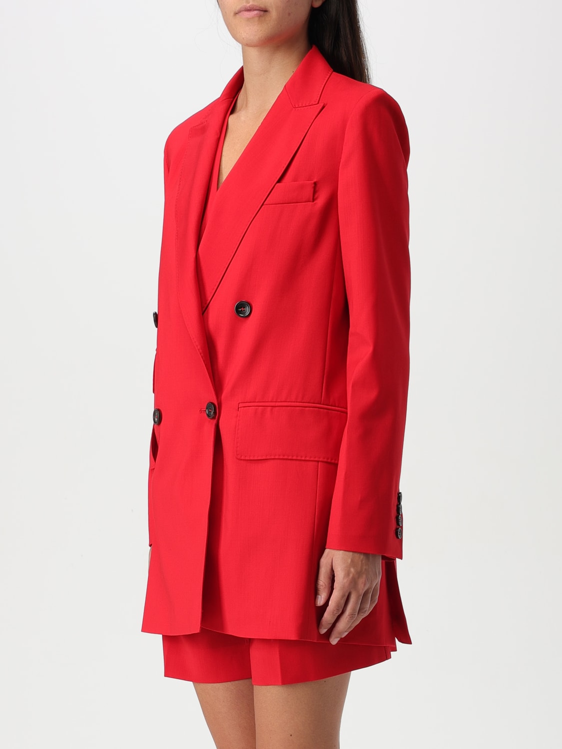 MAX MARA BLAZER: Jacket woman Max Mara, Red - Img 4