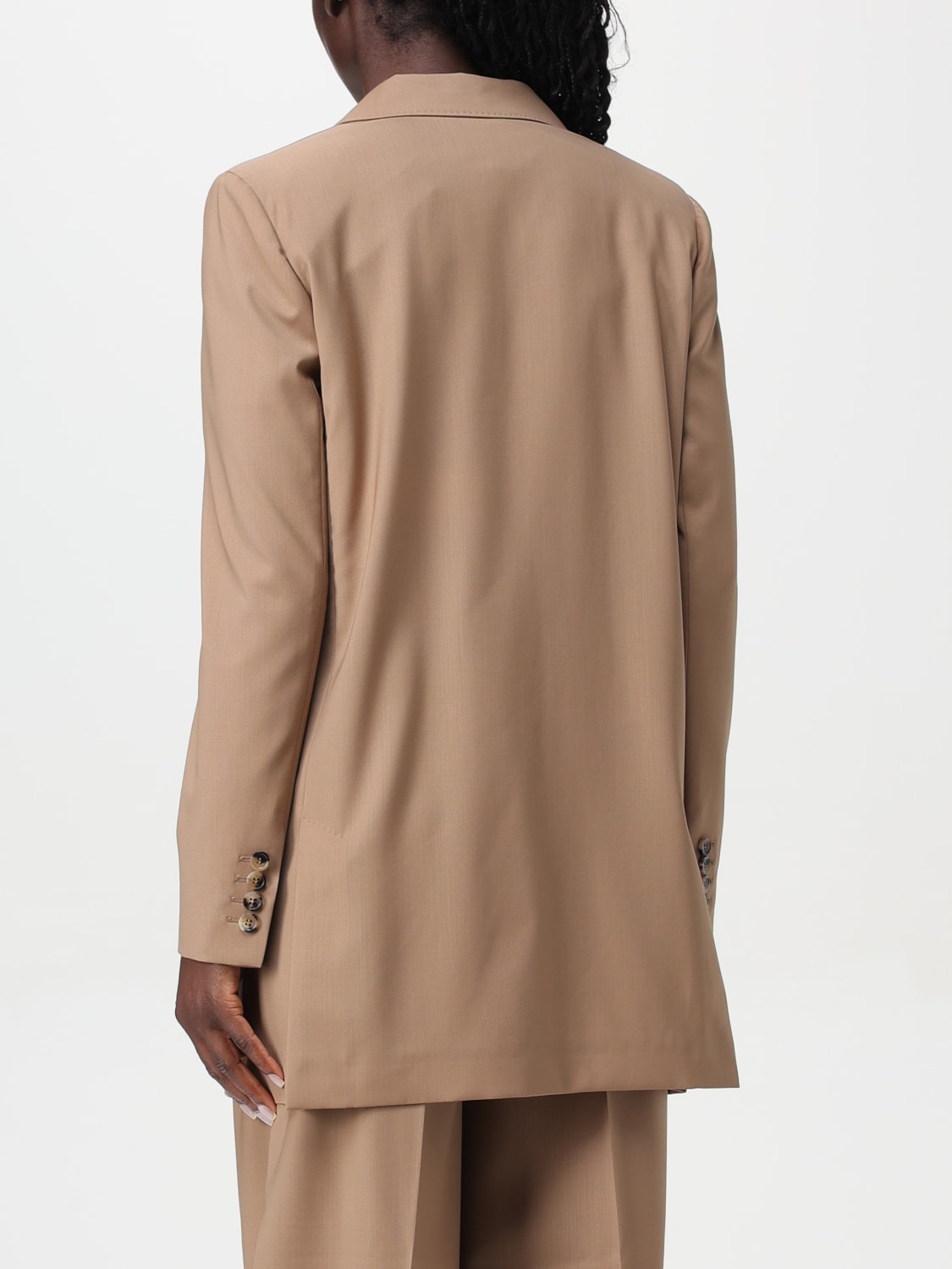 MAX MARA BLAZER: Veste femme Max Mara, Chameau - Img 3