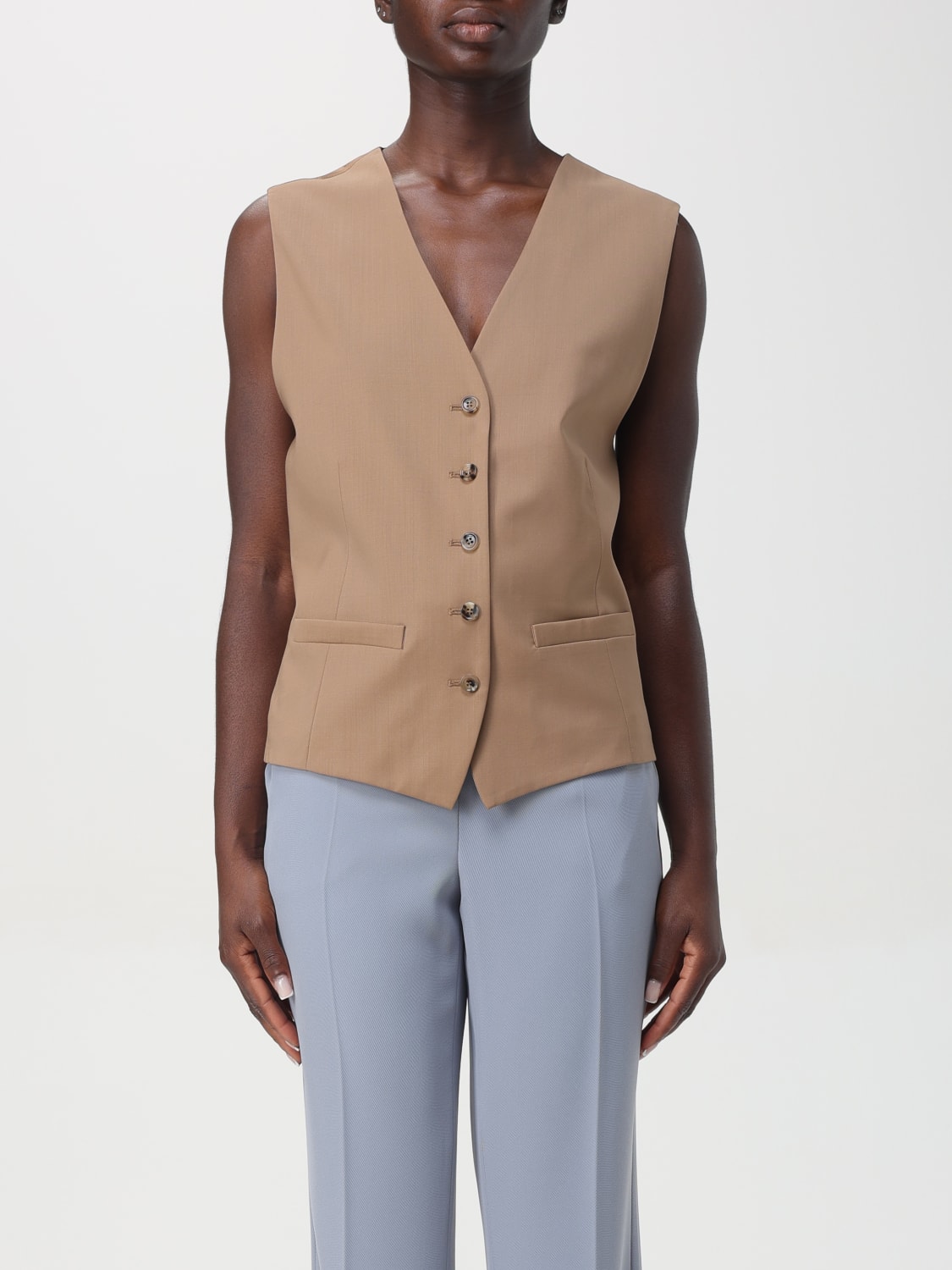 Giglio Gilet classico a monopetto Max Mara