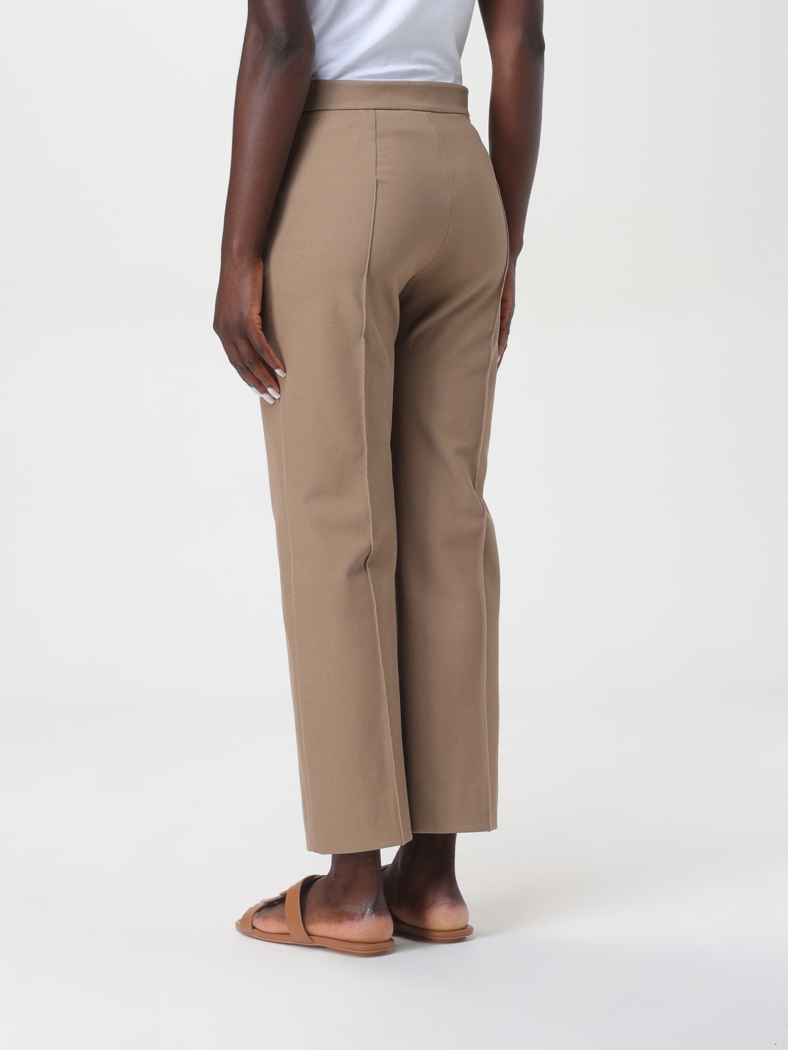 'S MAX MARA HOSE: Hose damen 's Max Mara, Camel - Img 3