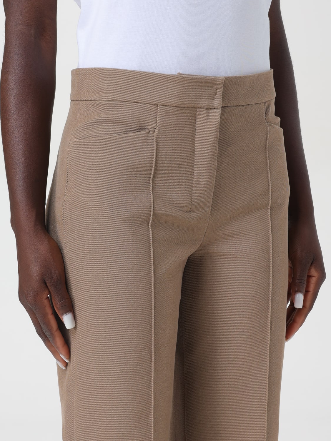 'S MAX MARA PANTS: Pants woman 's Max Mara, Camel - Img 5