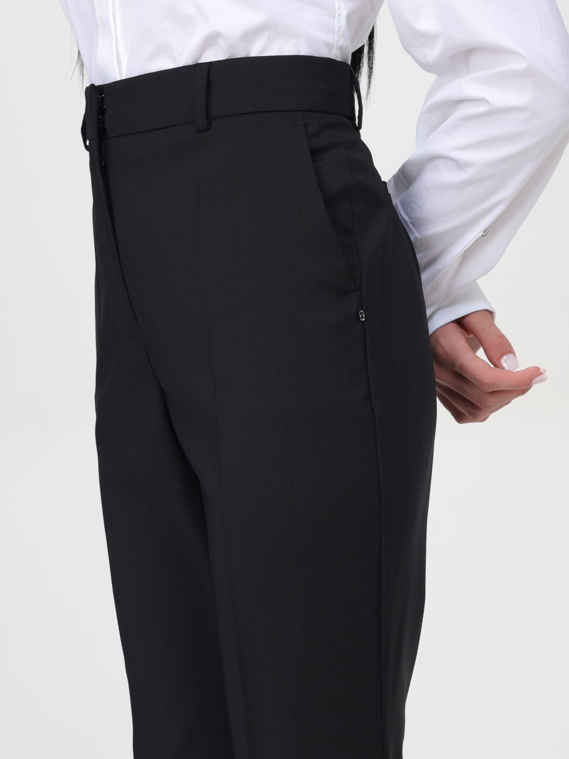 パンツ SPORTMAX Woman Pants Black 2422136031600 004 SPORTMAX: Pants woman - Black | Sportmax pants 2422136032600