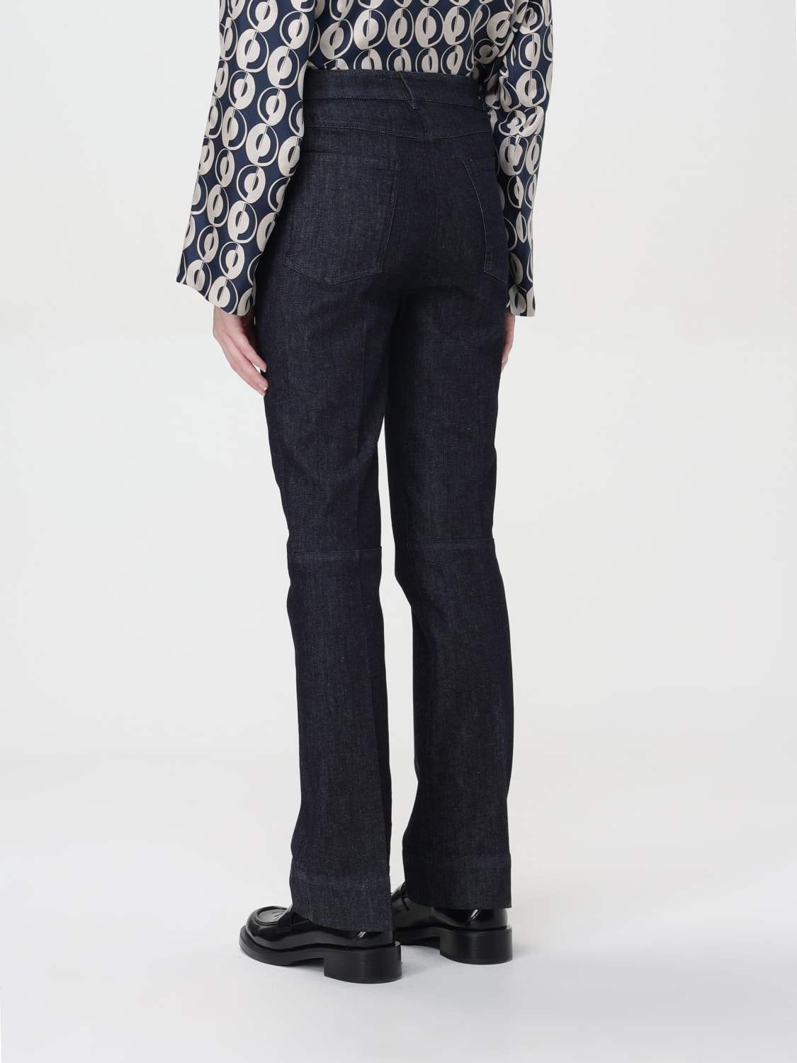 'S MAX MARA JEANS: Pants woman 's Max Mara, Blue - Img 3