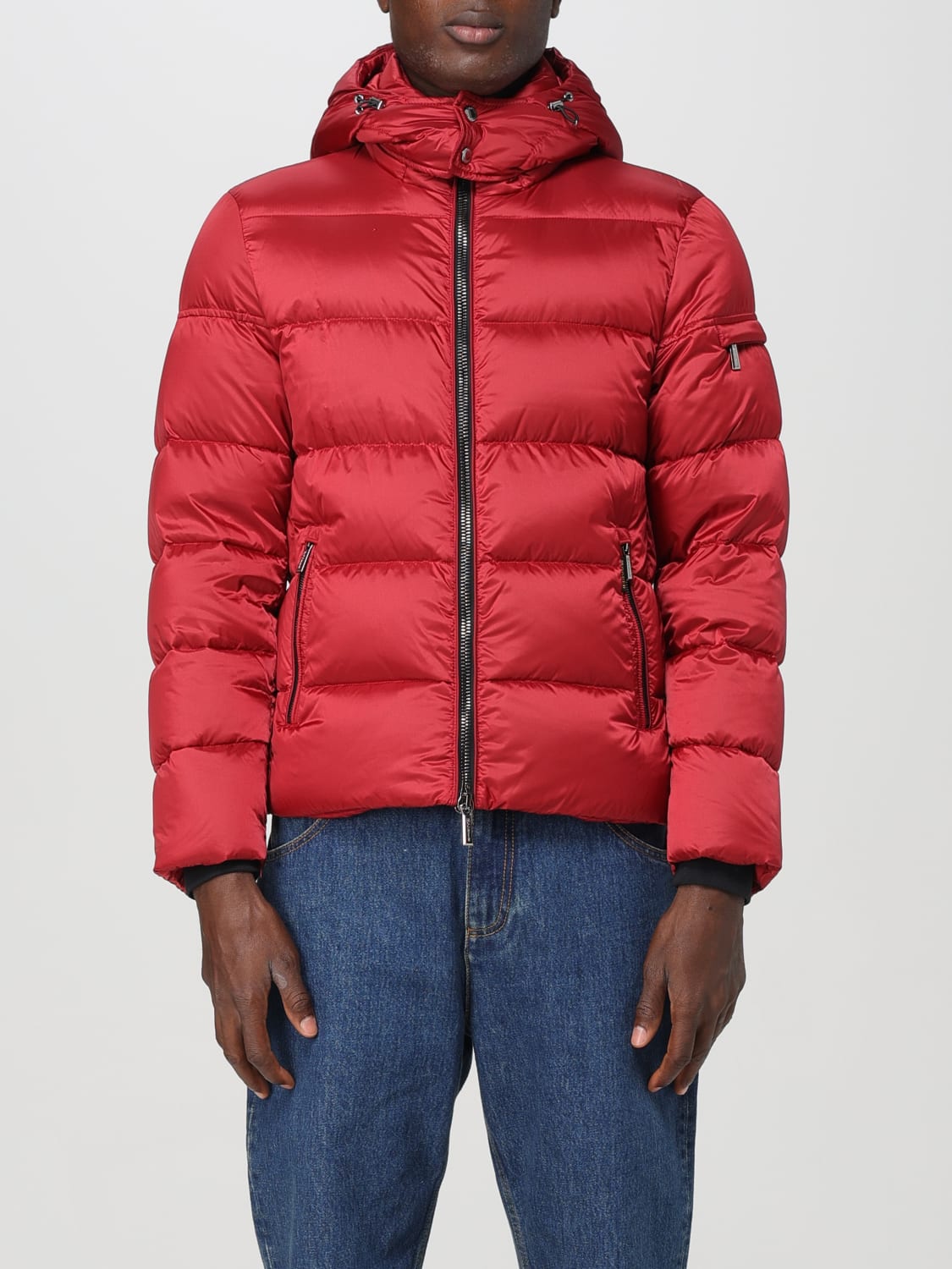 Giglio Piumino con cappuccio e zip Moorer