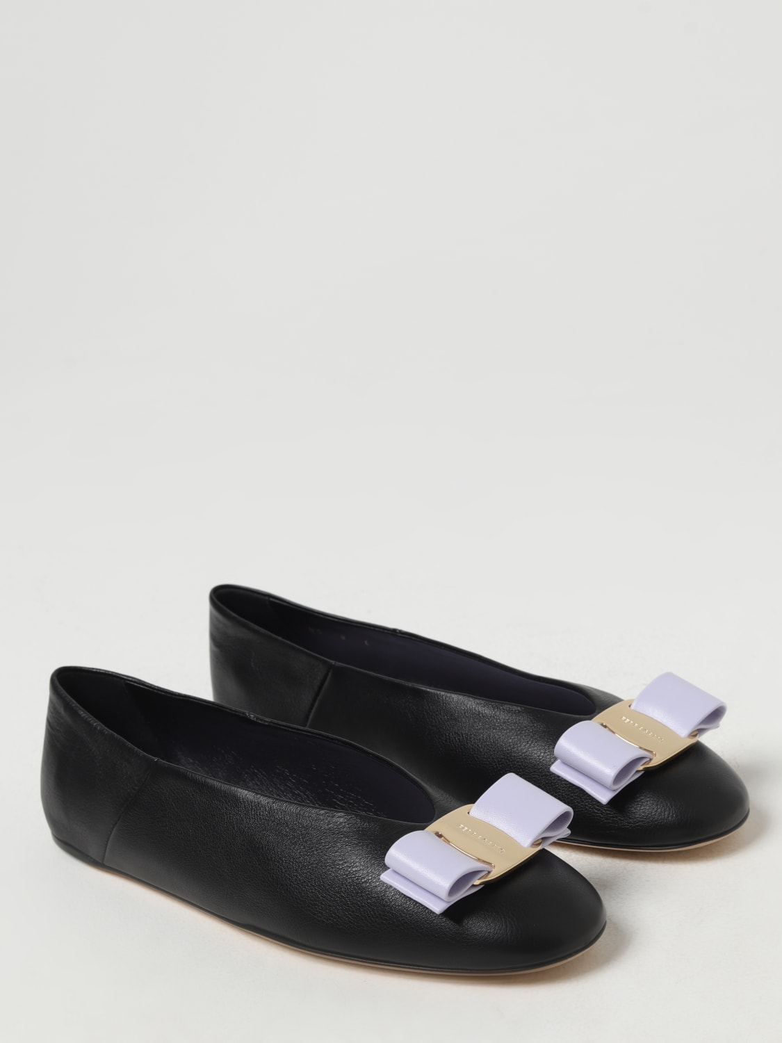 FERRAGAMO BALLET FLATS: Ballet flats woman Ferragamo, Black - Img 2