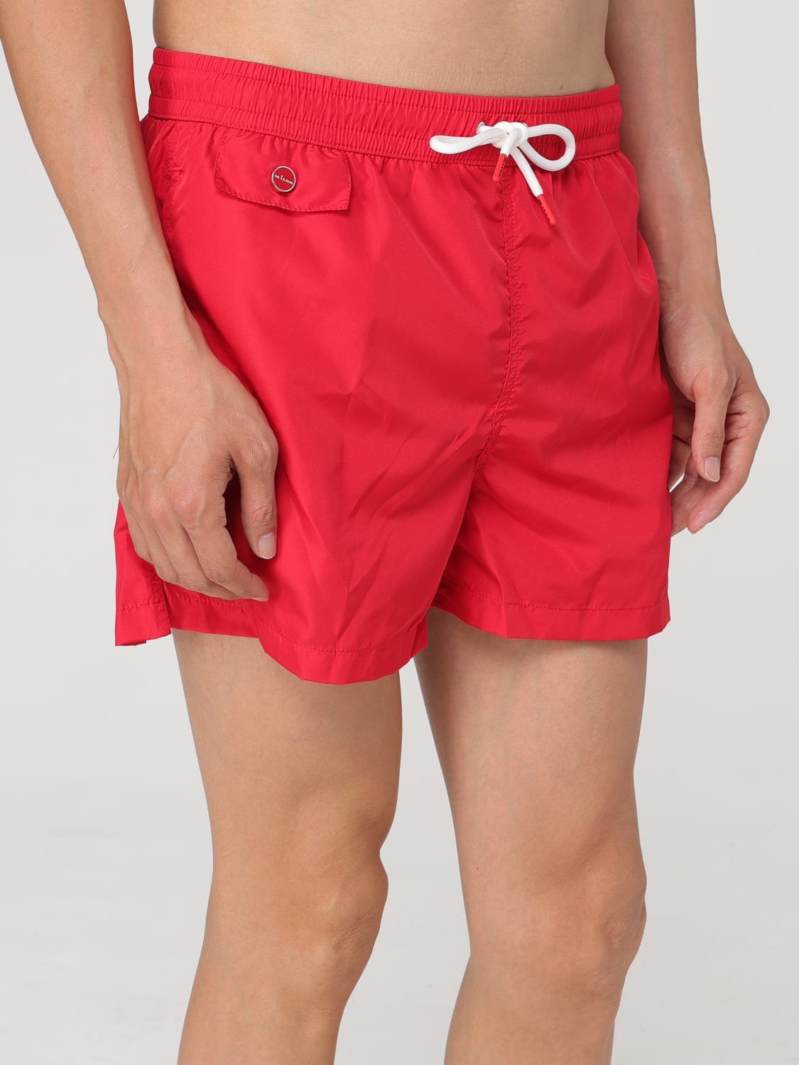 KITON SWIMSUIT: Swimsuit men Kiton, Red - Img 3