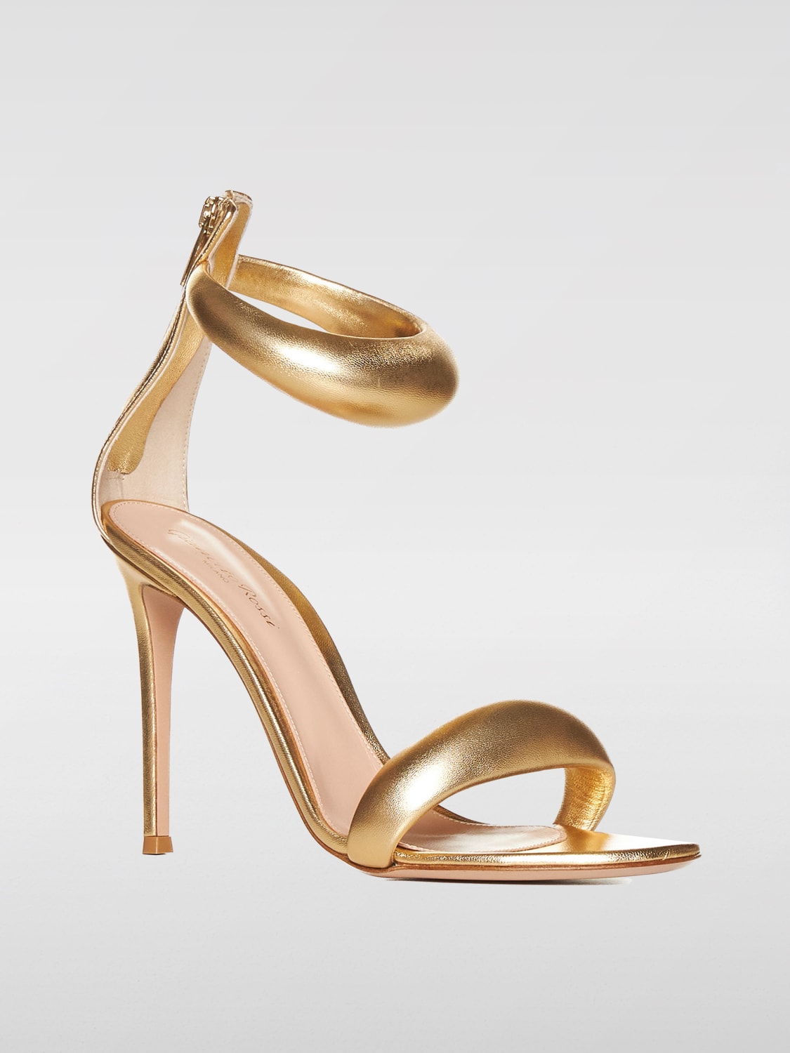 GIANVITO ROSSI HEELED SANDALS: Heeled sandals woman Gianvito Rossi, Gold - Img 2