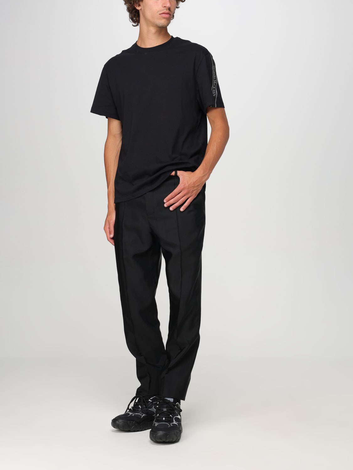 ALEXANDER MCQUEEN T-SHIRT: T-shirt men Alexander McQueen, Black - Img 2