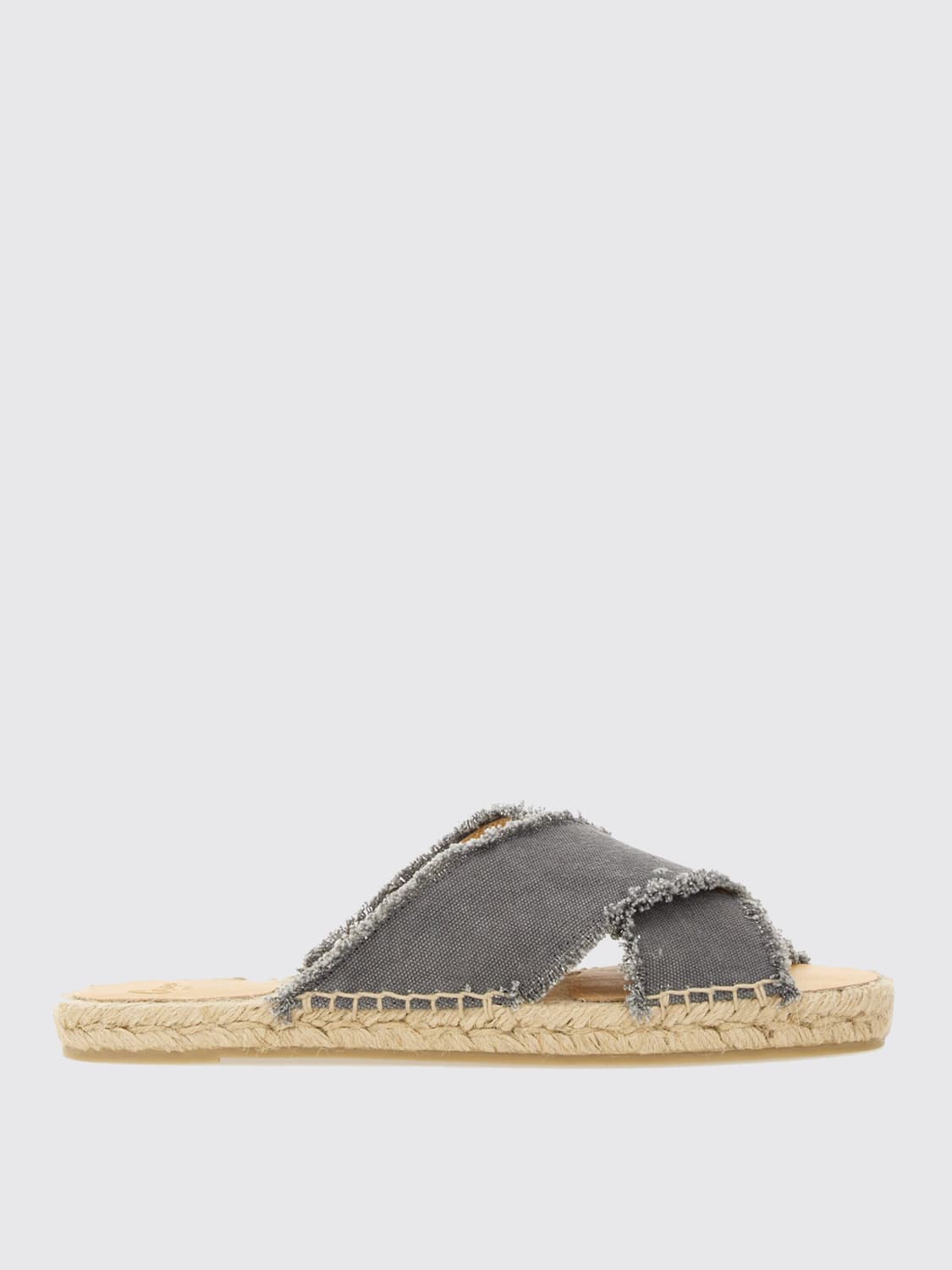 シューズ・サンダルその他 CASTANER Woman Flat sandals Grey 021775 GRIGIO CASTAÑER: Shoes woman - Grey | Castañer flat sandals 021775