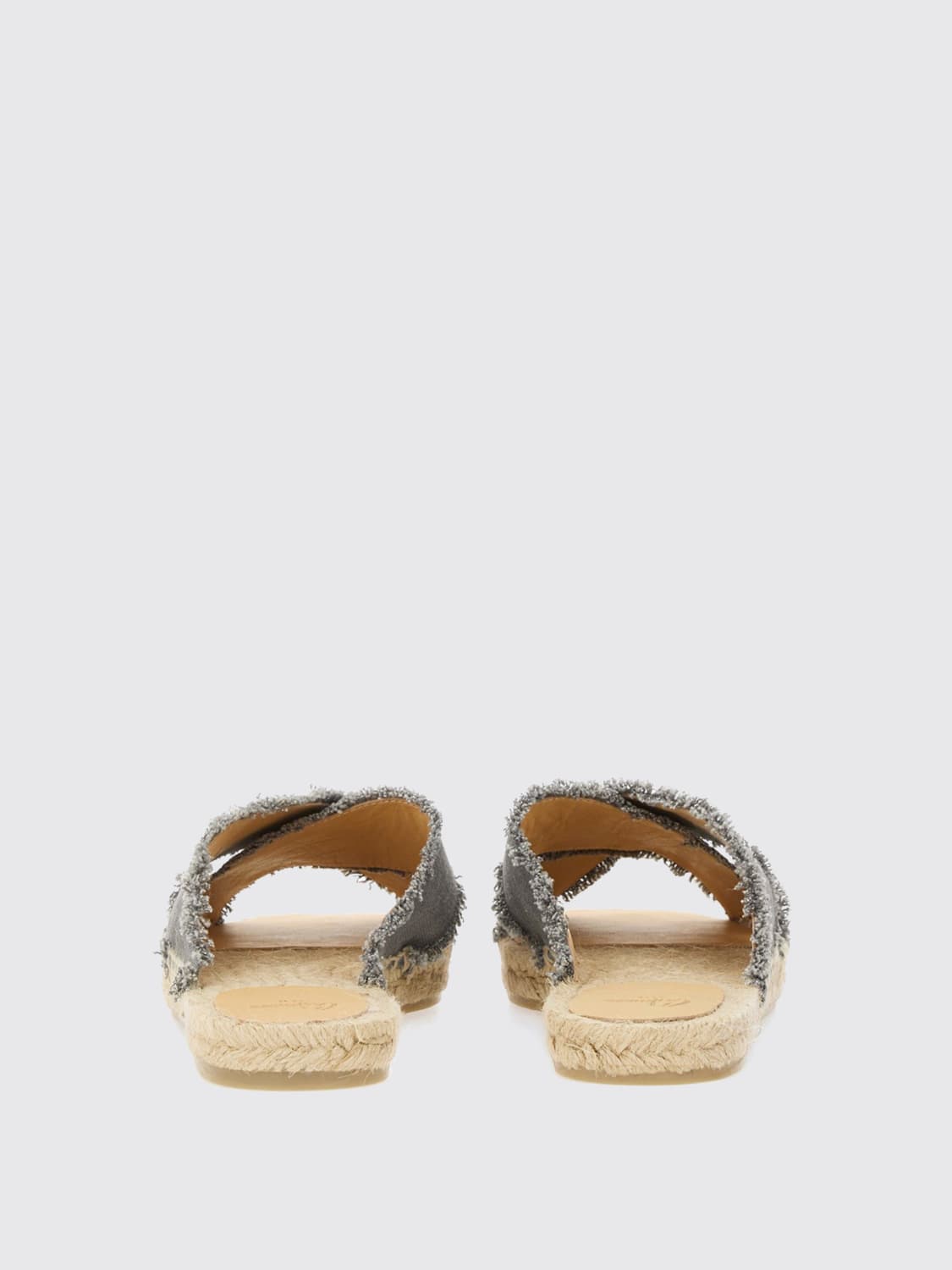 シューズ・サンダルその他 CASTANER Woman Flat sandals Grey 021775 GRIGIO CASTAÑER: Shoes woman - Grey | Castañer flat sandals 021775