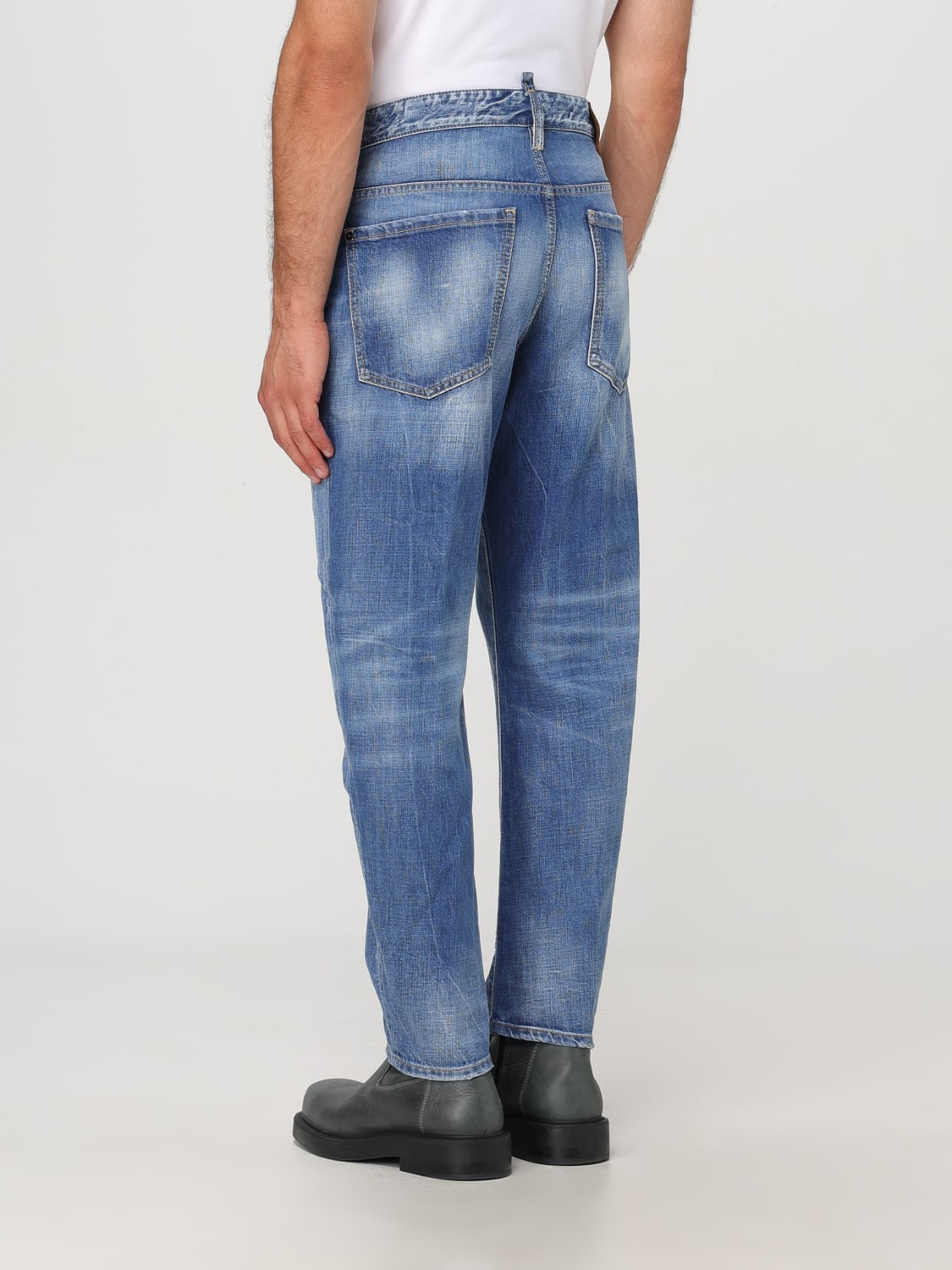 DSQUARED2 JEANS: Jeans homme Dsquared2, Denim - Img 3