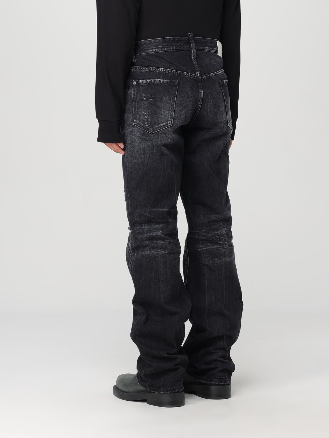 DSQUARED2 JEANS: Pantalon homme Dsquared2, Noir - Img 2