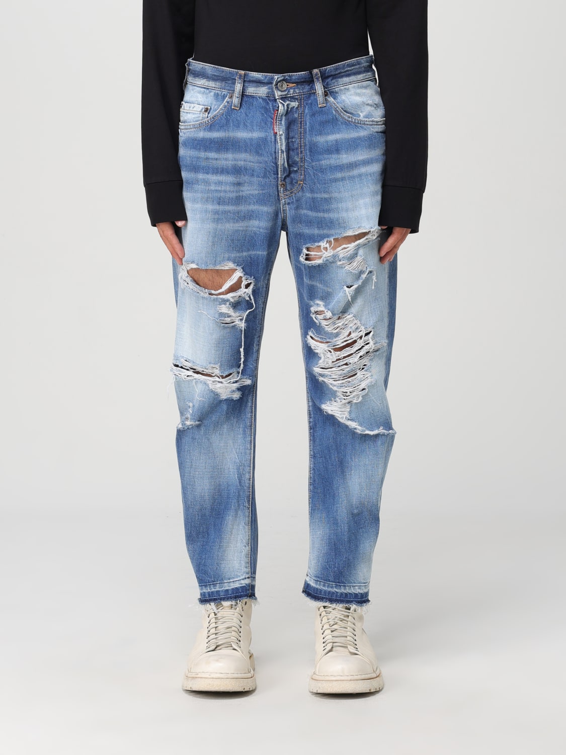 Giglio Jeans con rotture Dsquared2