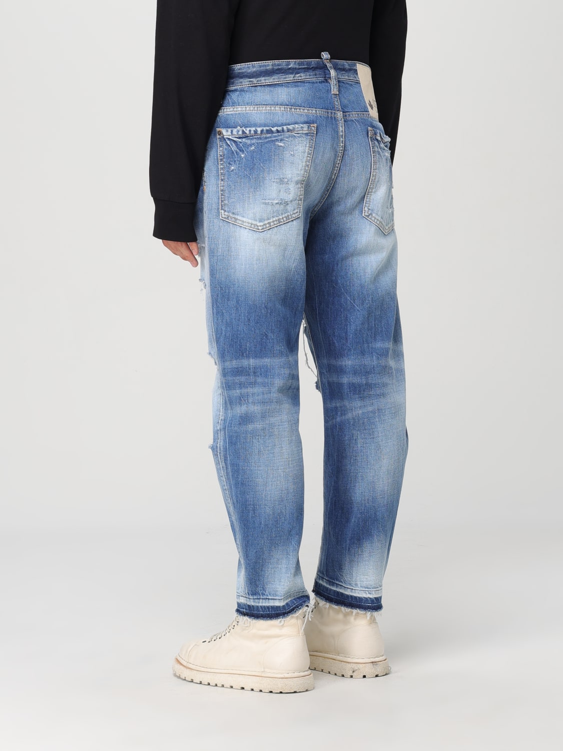 DSQUARED2 JEANS: Jeans homme Dsquared2, Denim - Img 2