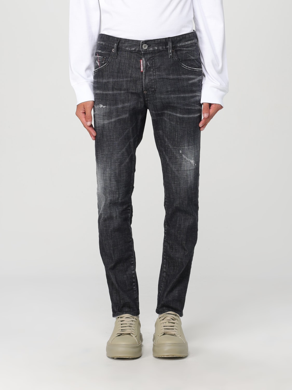 Giglio Jeans Dsquared2 in denim di cotone used