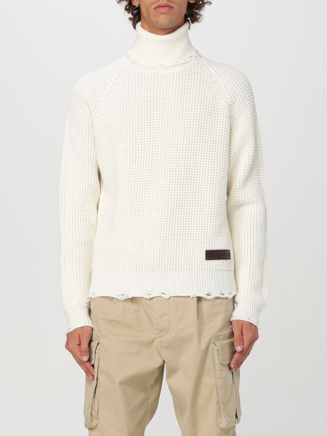 DSQUARED2 SWEATER: Sweater men Dsquared2, White - Img 1