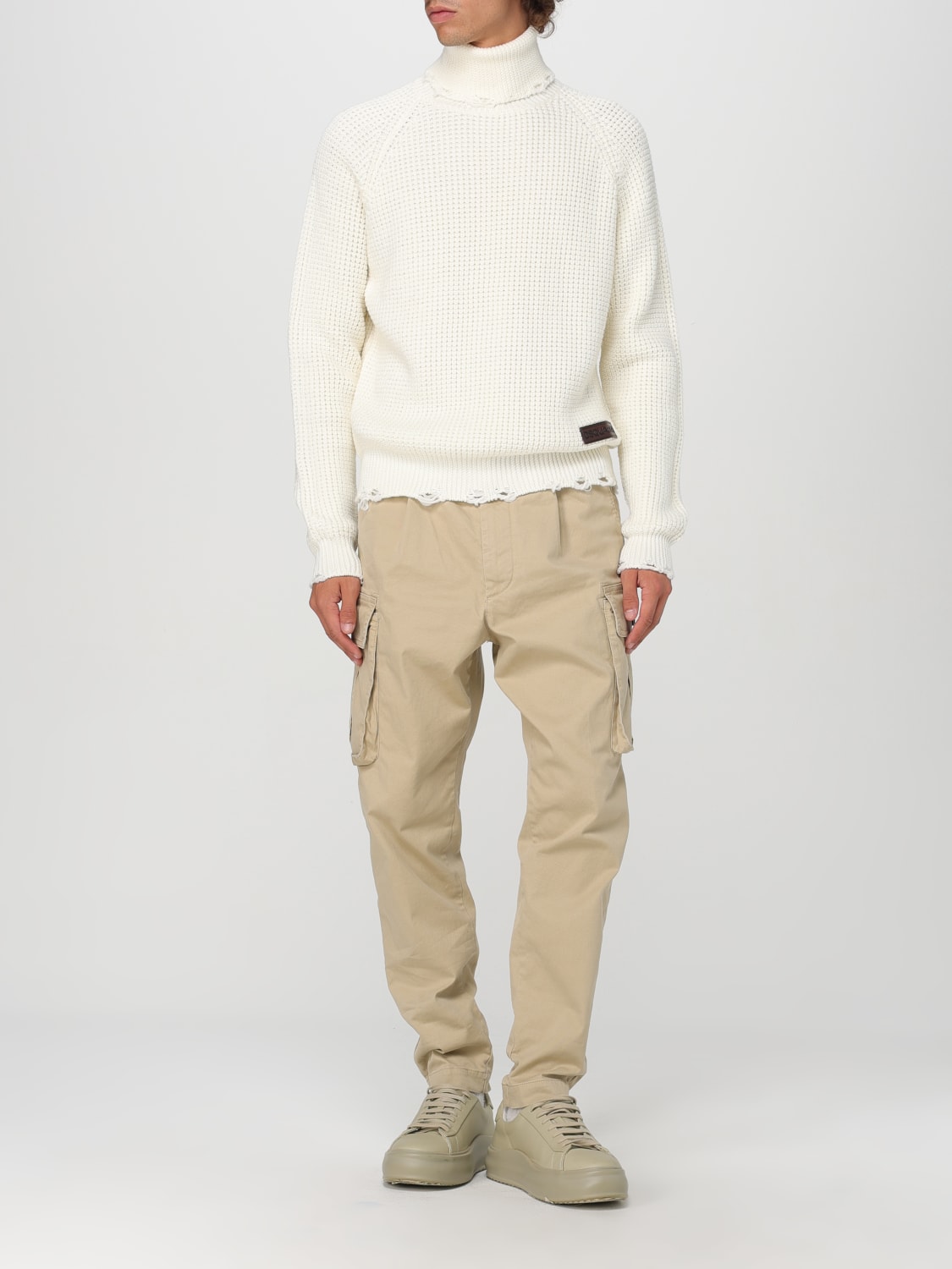 DSQUARED2 SWEATER: Sweater men Dsquared2, White - Img 2