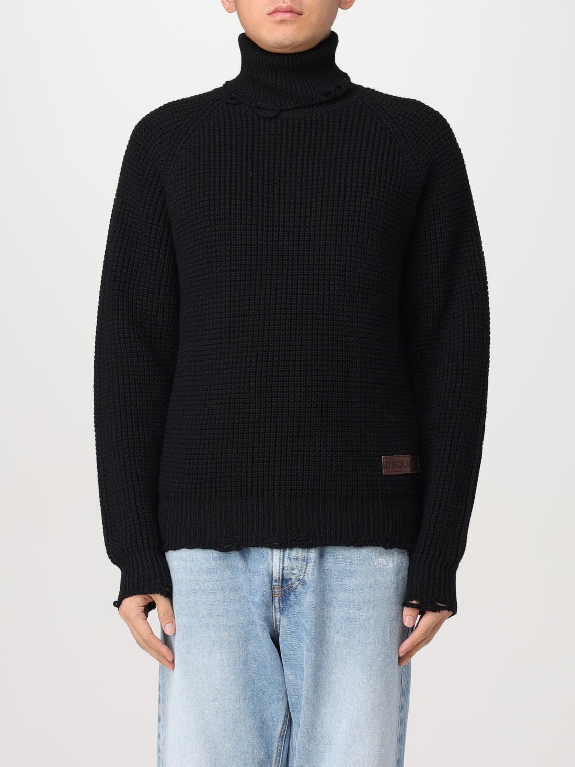 DSQUARED2 SWEATER: Sweater men Dsquared2, Black - Img 1