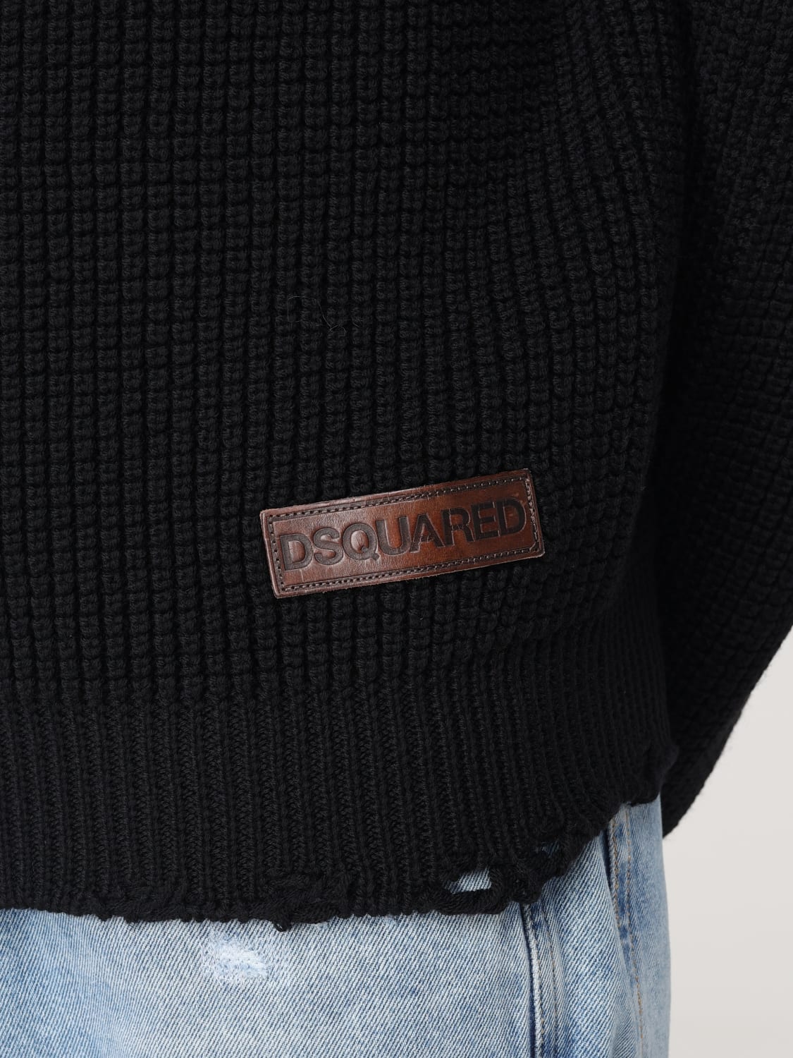 DSQUARED2 SWEATER: Sweater men Dsquared2, Black - Img 3