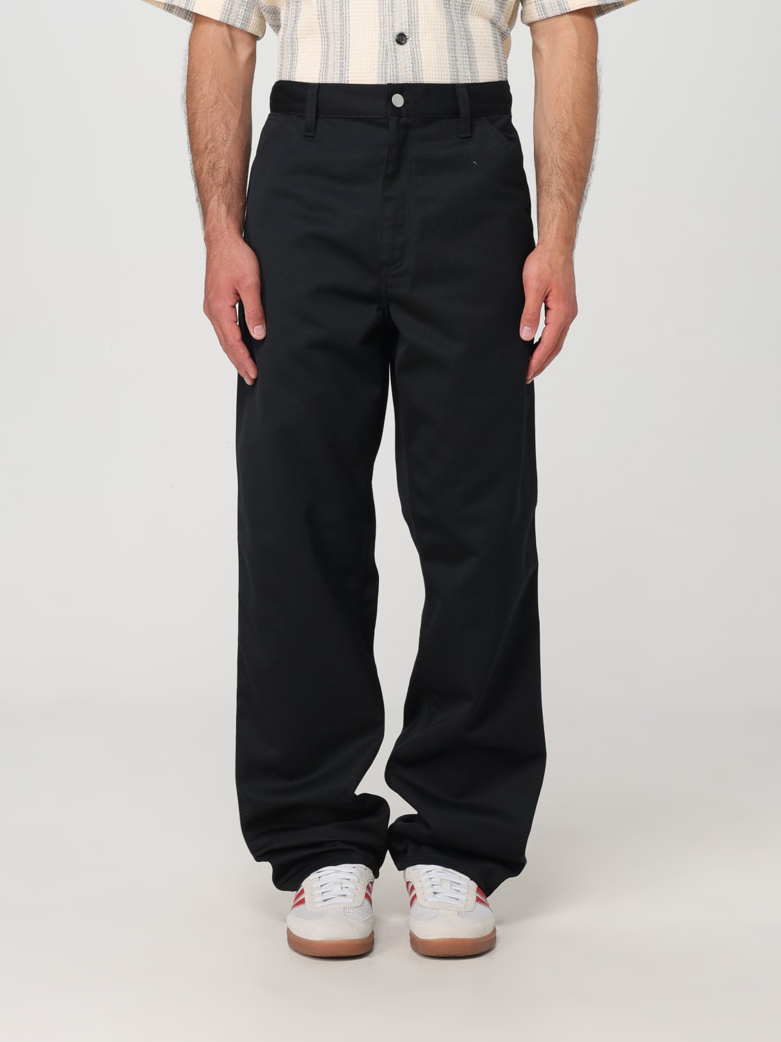 CARHARTT WIP PANTS: Pants men Carhartt Wip, Black - Img 1