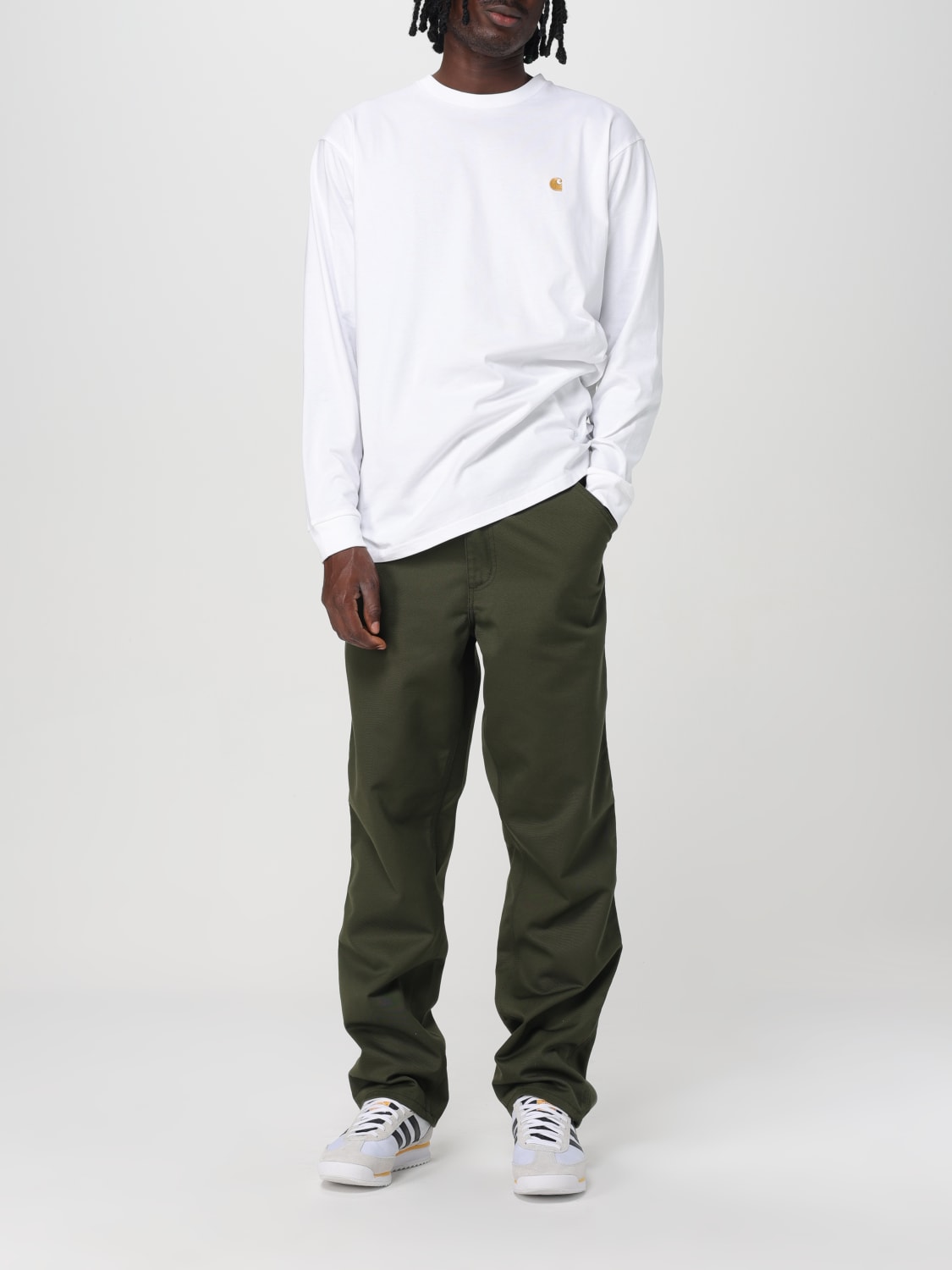 CARHARTT WIP PANTS: Pants men Carhartt Wip, Green - Img 2