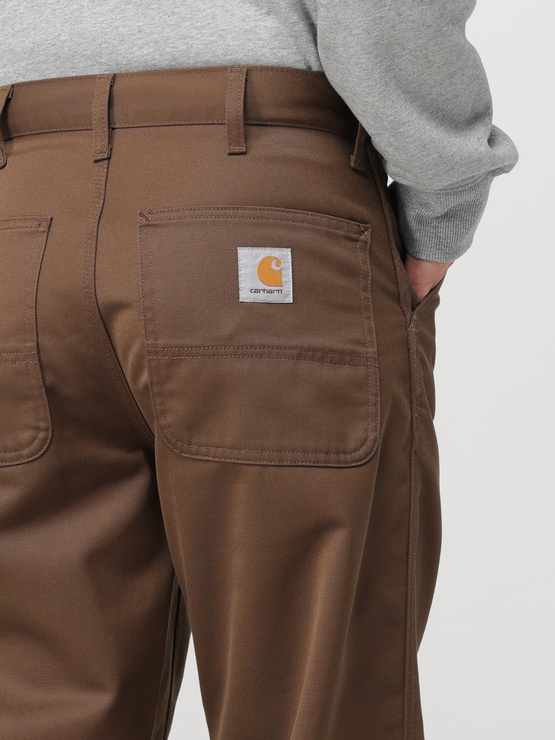 CARHARTT WIP PANTALÓN: Pantalón hombre Carhartt Wip, Marrón - Img 3