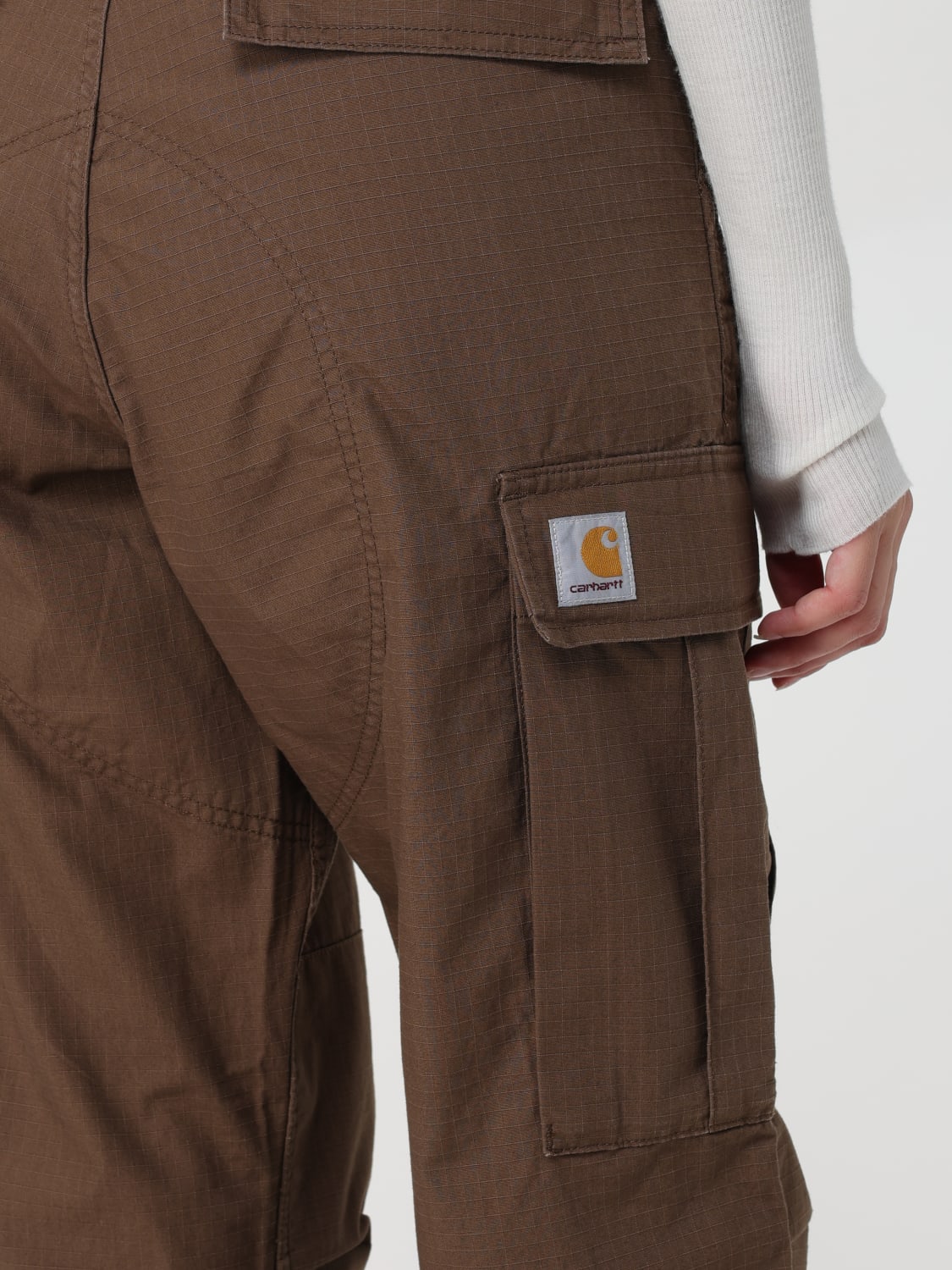 CARHARTT WIP PANTS: Pants woman Carhartt Wip, Brown - Img 3