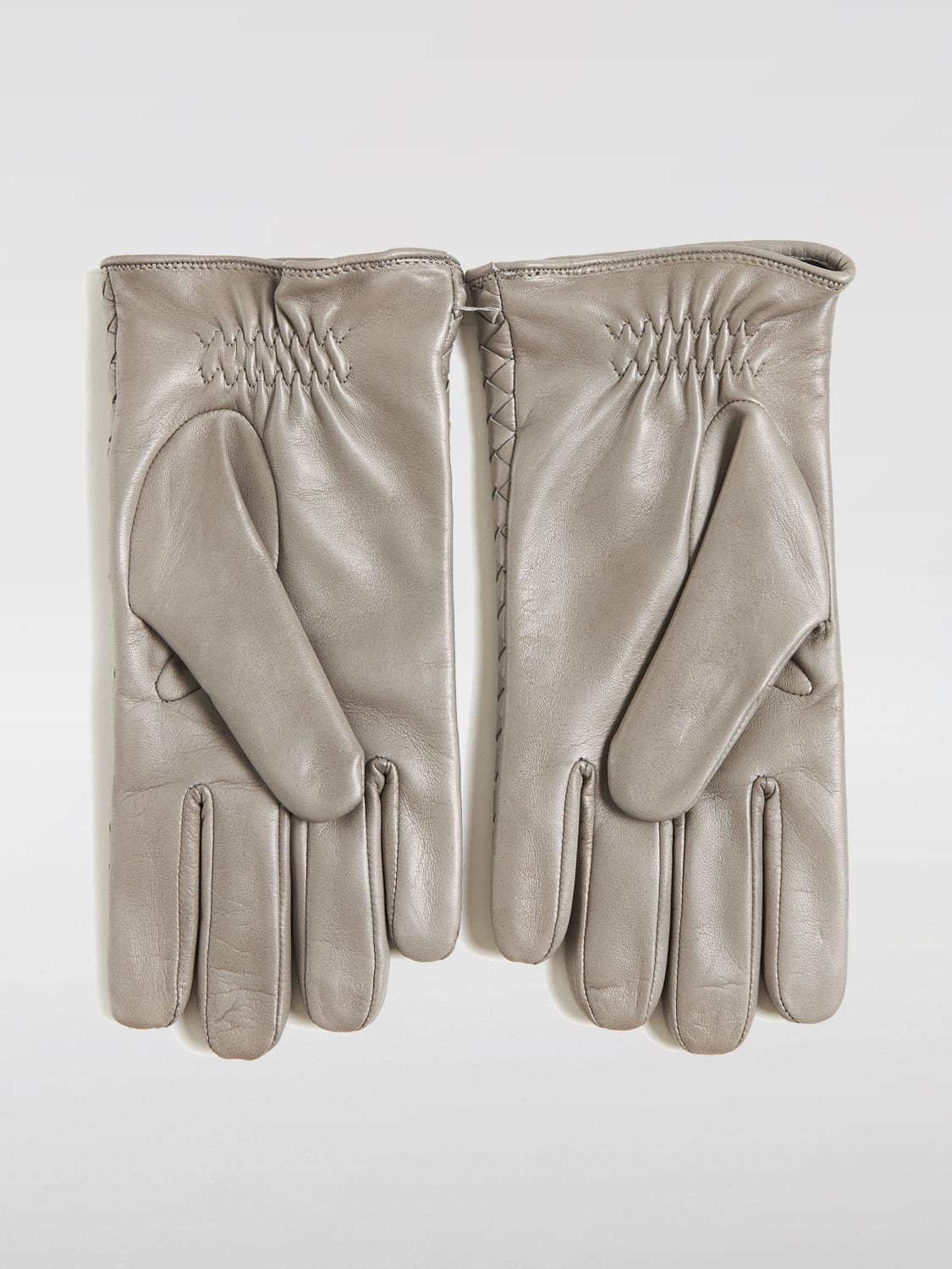 BOTTEGA VENETA GLOVES: Gloves men Bottega Veneta, Grey - Img 2