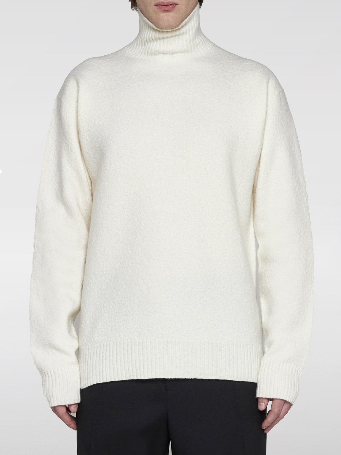 JIL SANDER PULL: Pull homme Jil Sander, Blanc - Img 1