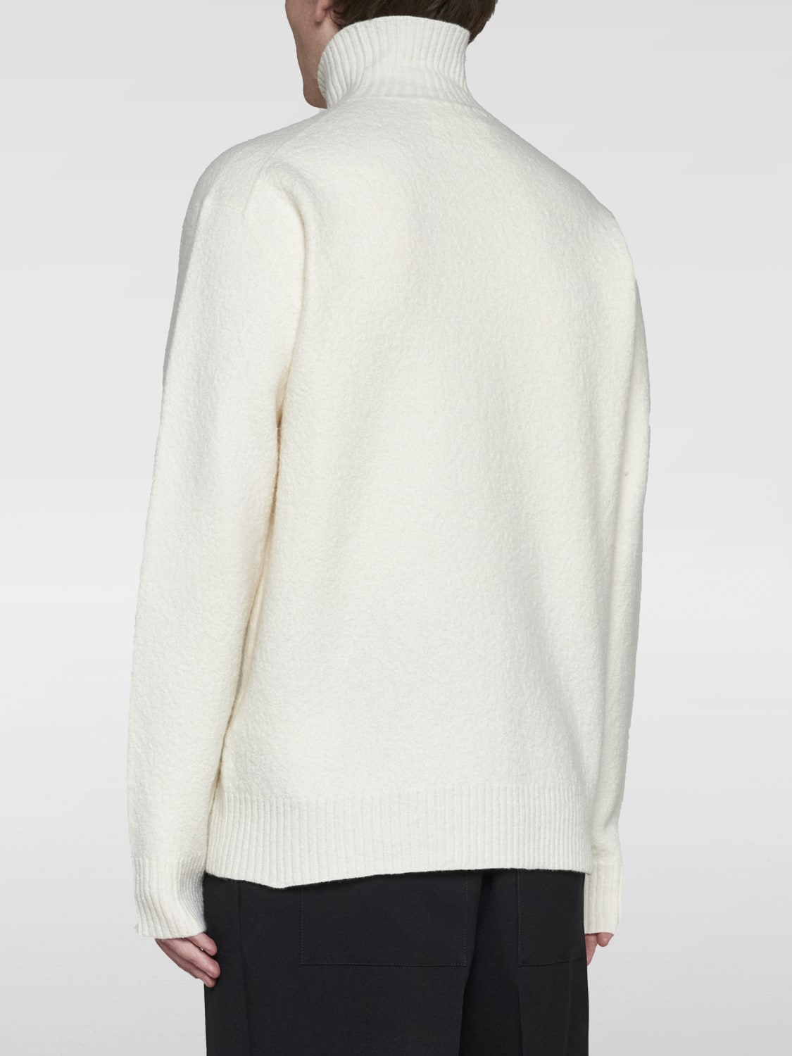 JIL SANDER PULL: Pull homme Jil Sander, Blanc - Img 2