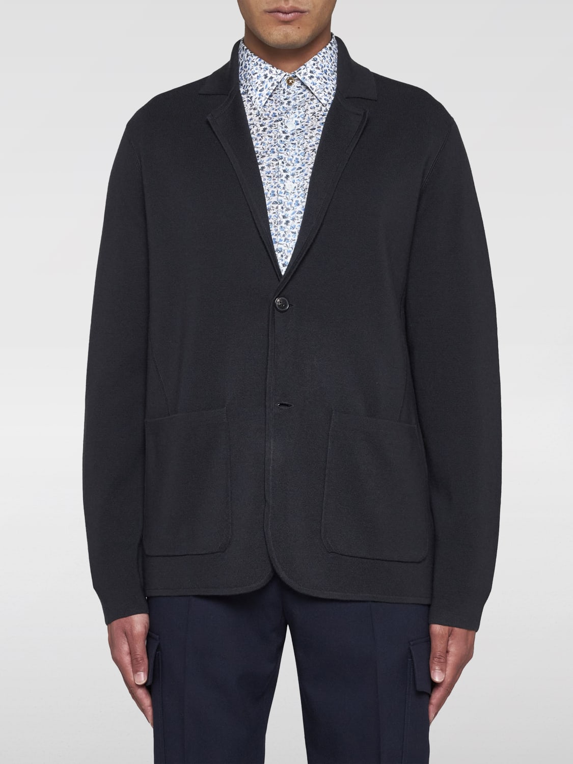 PAUL SMITH BLAZER: Cardigan men Paul Smith, Grey - Img 1