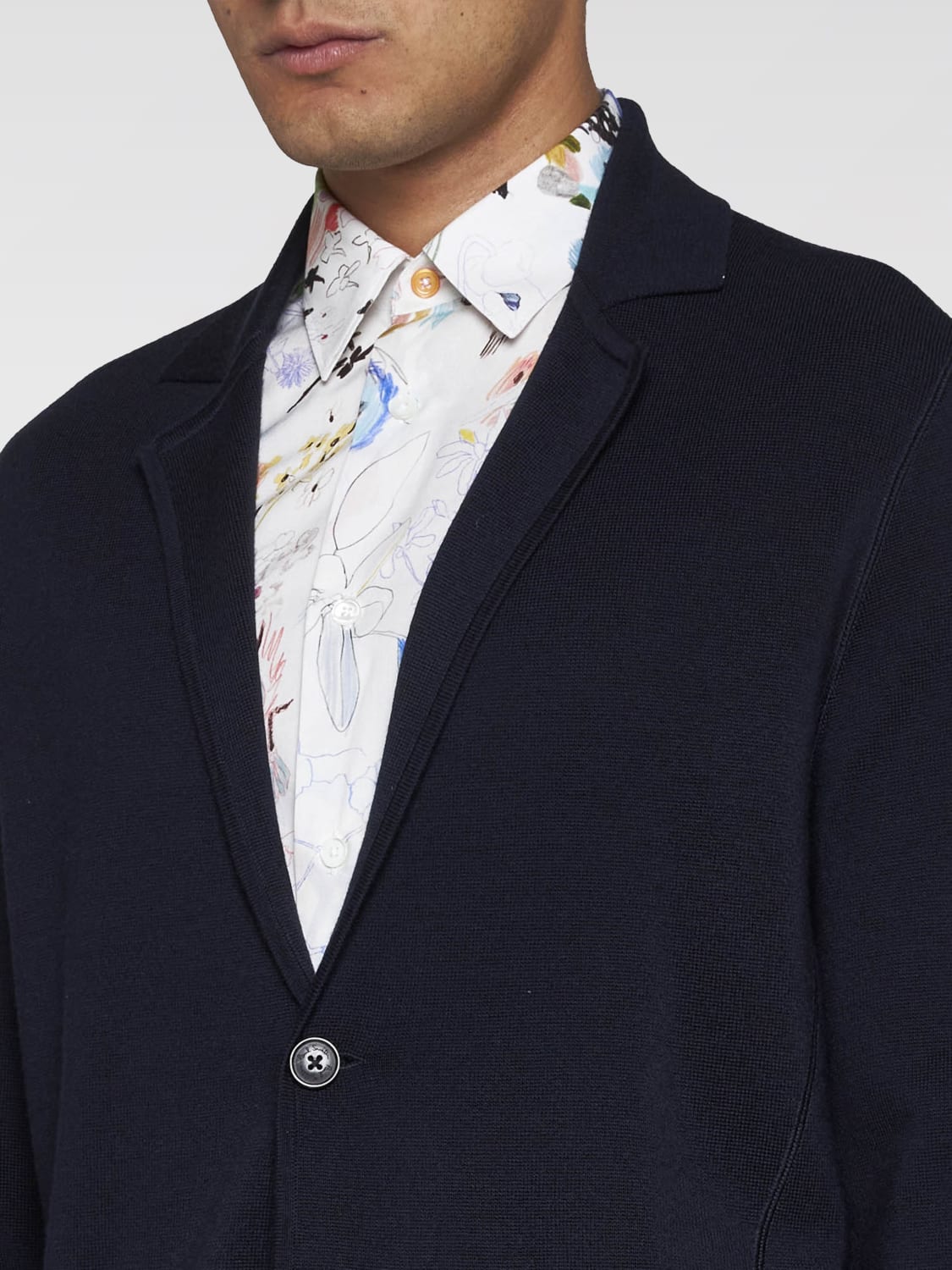 PAUL SMITH CARDIGAN: Cardigan di lana Paul Smith, Blue Navy - Img 3