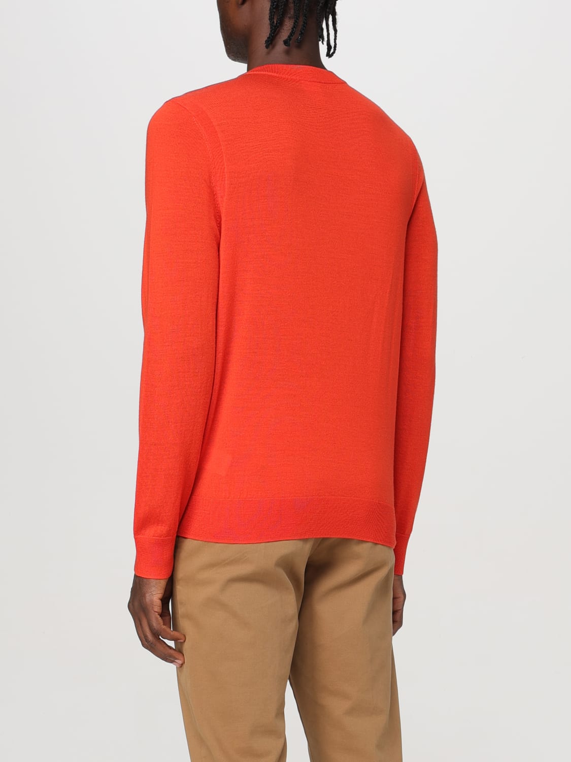 PAUL SMITH SWEATER: Sweater men Paul Smith, Orange - Img 2