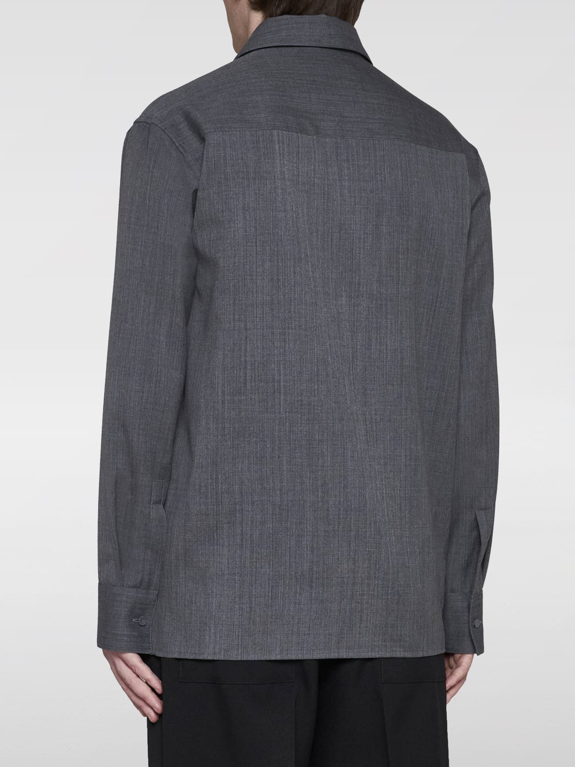 JIL SANDER:シャツ メンズ - チャコール | GIGLIO.COM JIL SANDER:シャツ メンズ - チャコール | GIGLIO.COM