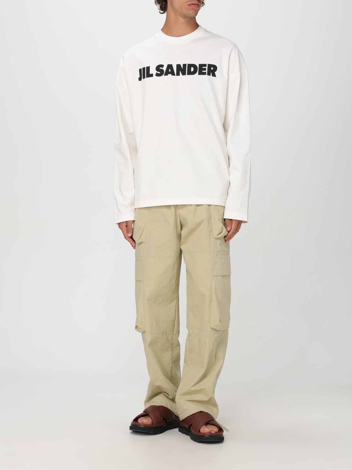 JIL SANDER T-SHIRT: T-shirt men Jil Sander, White - Img 2