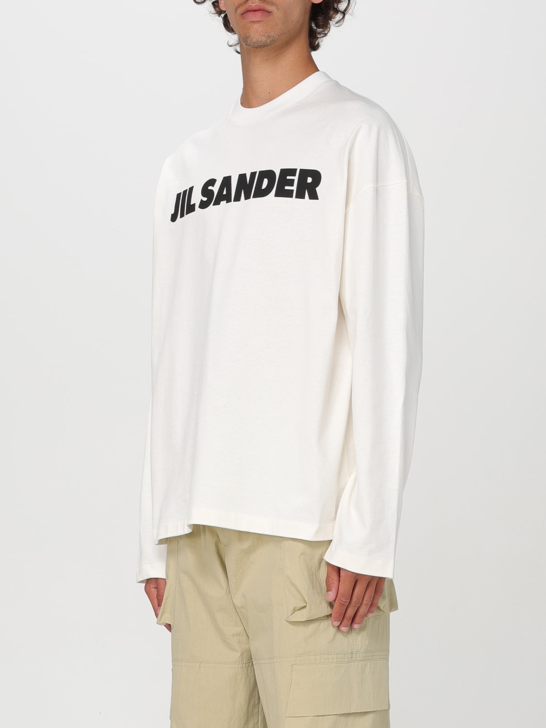 JIL SANDER T-SHIRT: T-shirt men Jil Sander, White - Img 4