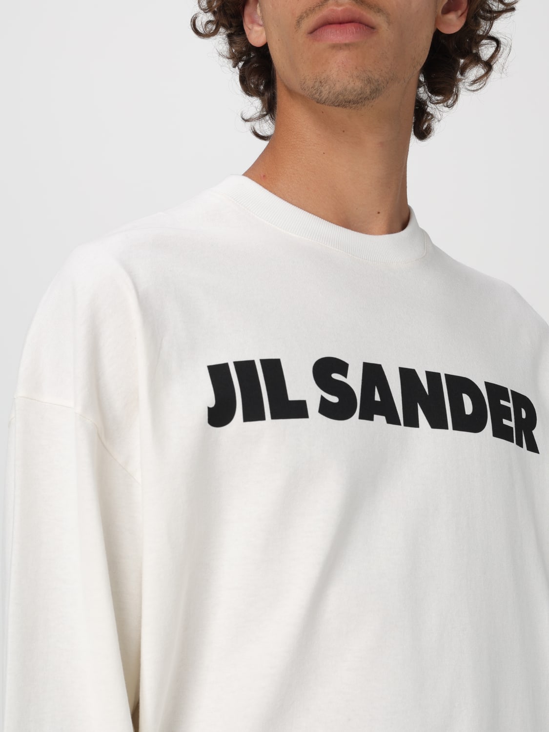 JIL SANDER T-SHIRT: T-shirt men Jil Sander, White - Img 5