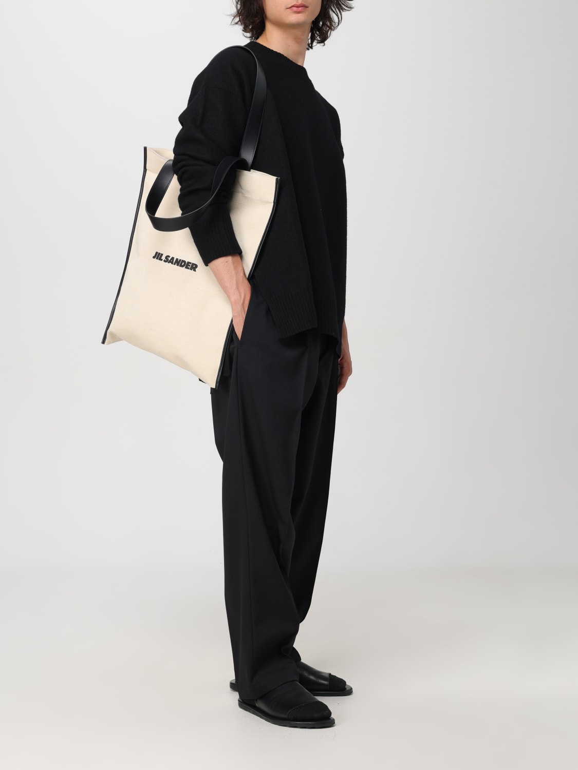 JIL SANDER PANTALON: Pantalon homme Jil Sander, Noir - Img 2