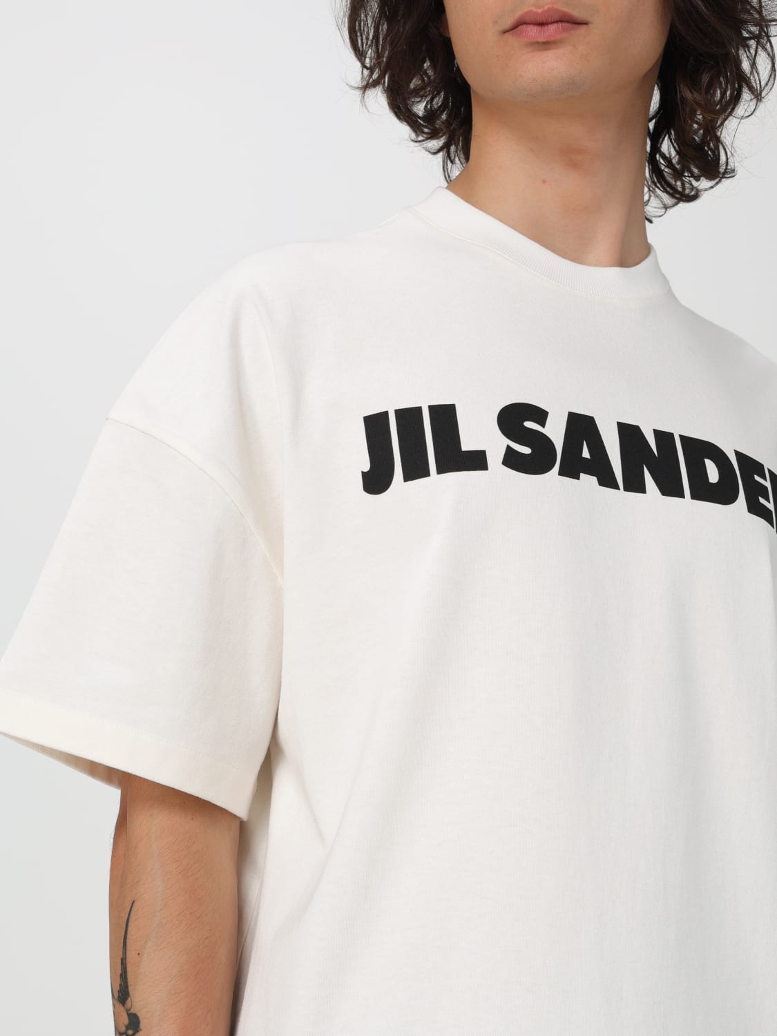 JIL SANDER T-SHIRT: T-shirt men Jil Sander, White - Img 5