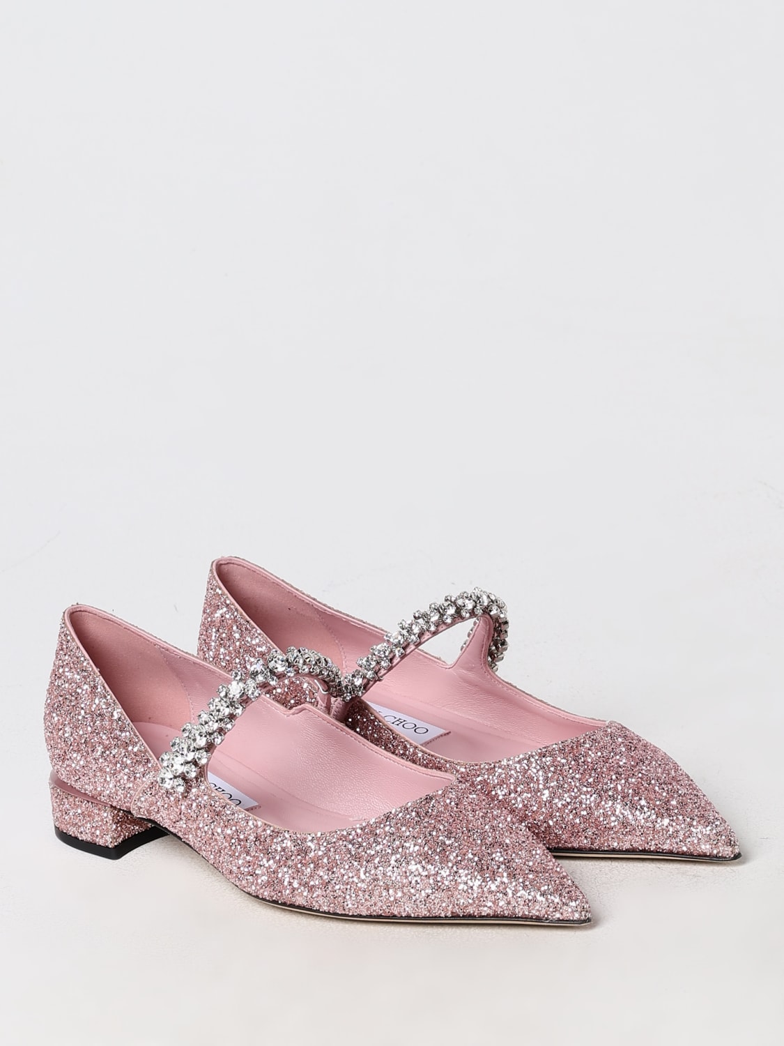 JIMMY CHOO BALLET FLATS: Ballet flats woman Jimmy Choo, Pink - Img 2