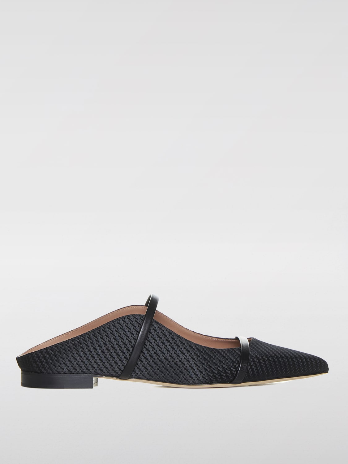 MALONE SOULIERS FLAT SHOES: Flat sandals woman Malone Souliers, Black - Img 1