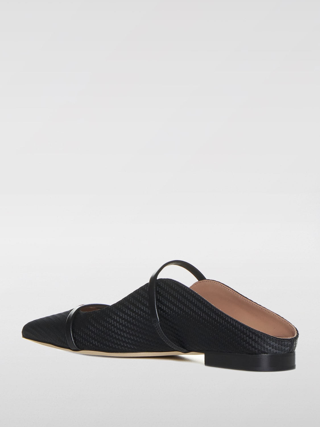 MALONE SOULIERS FLAT SHOES: Flat sandals woman Malone Souliers, Black - Img 3