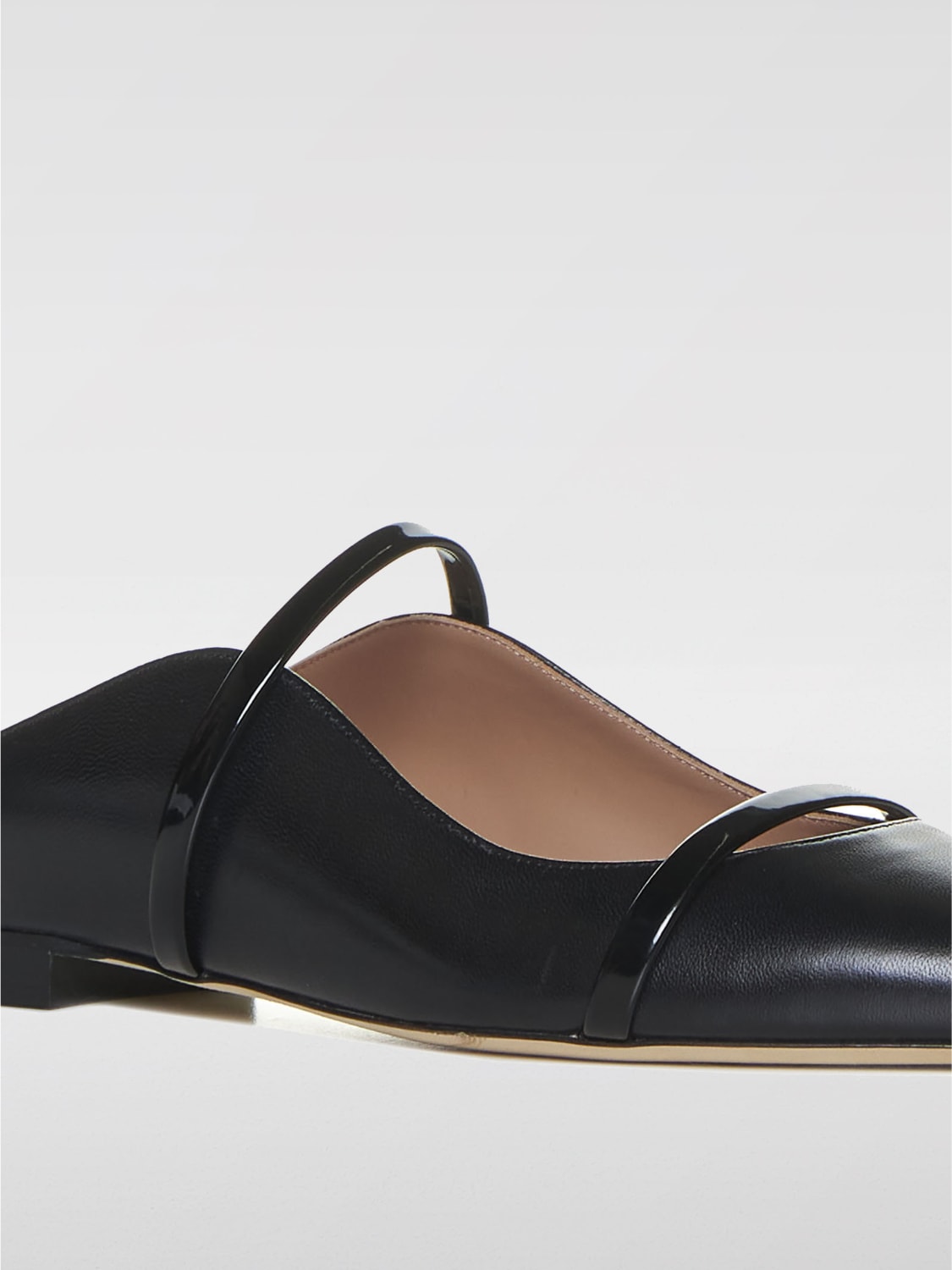 MALONE SOULIERS FLAT SHOES: Flat sandals woman Malone Souliers, Black - Img 4