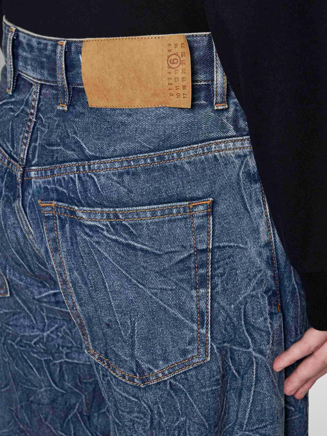 MM6 MAISON MARGIELA JEANS: Jeans men Mm6 Maison Margiela, Blue - Img 3