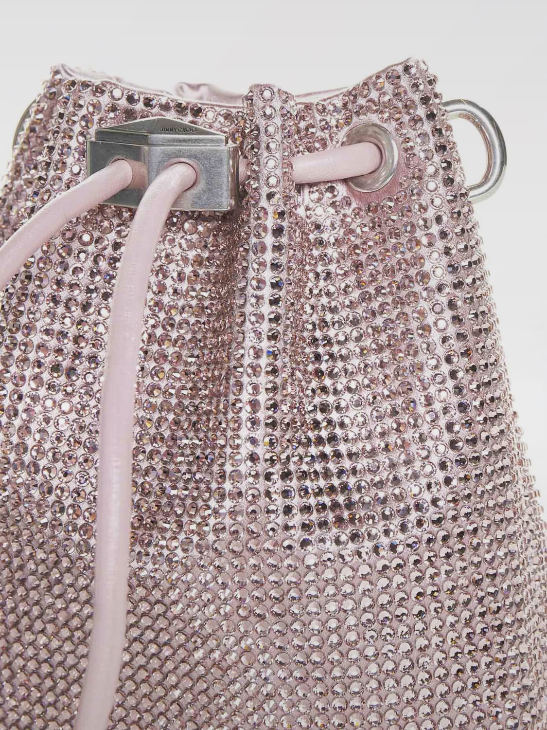 JIMMY CHOO MINI BAG: Shoulder bag woman Jimmy Choo, Pink - Img 3