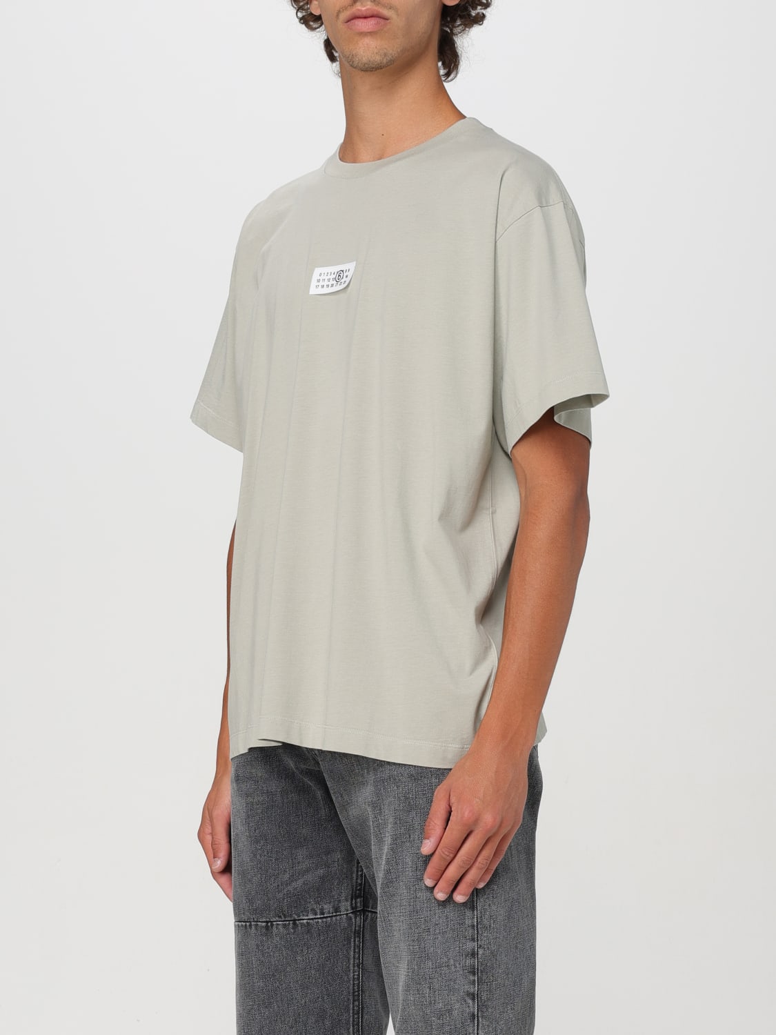 MM6 MAISON MARGIELA T-SHIRT: T-shirt men Mm6 Maison Margiela, Green - Img 4