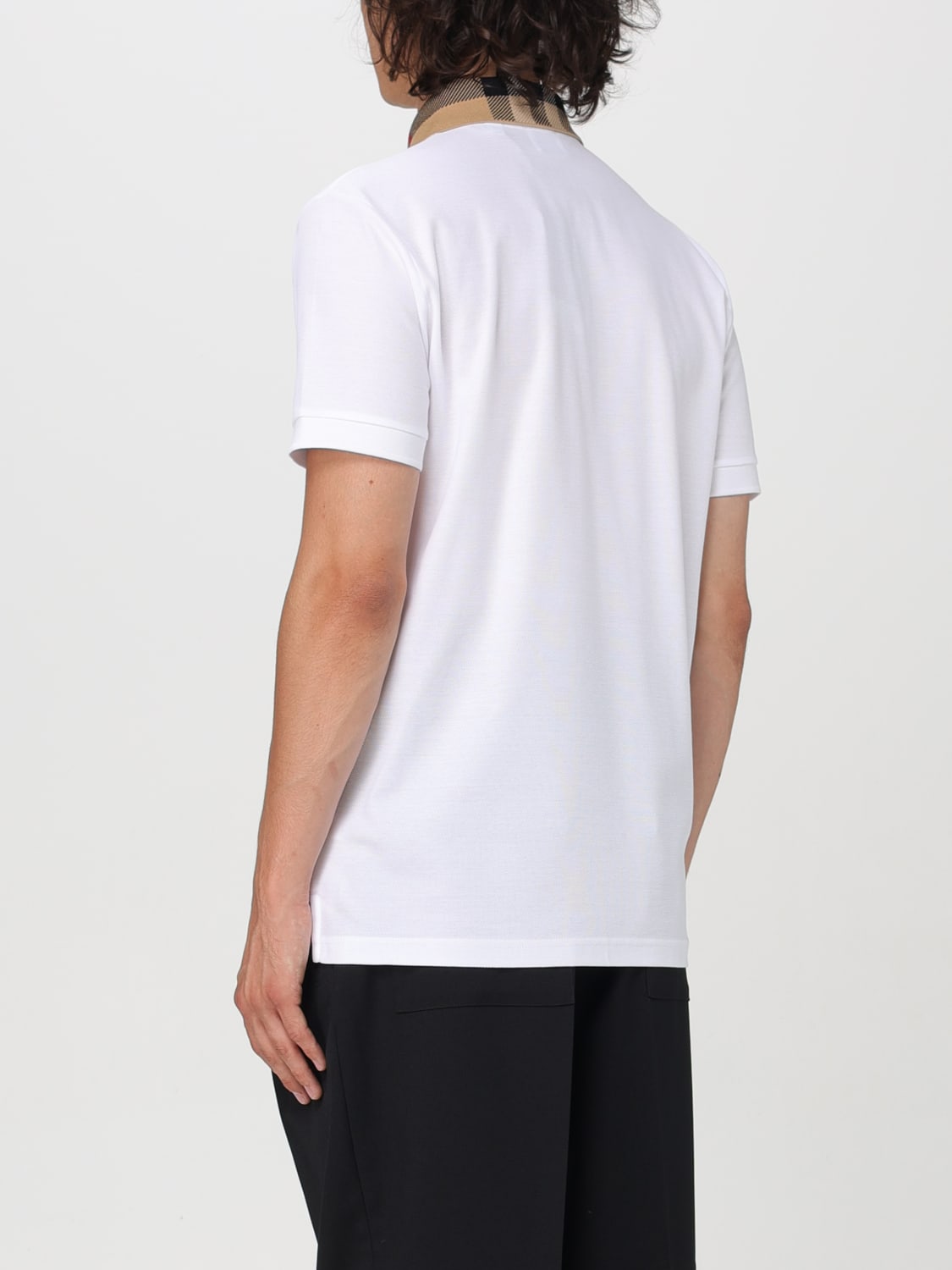 BURBERRY POLO: T-shirt homme Burberry, Blanc - Img 3